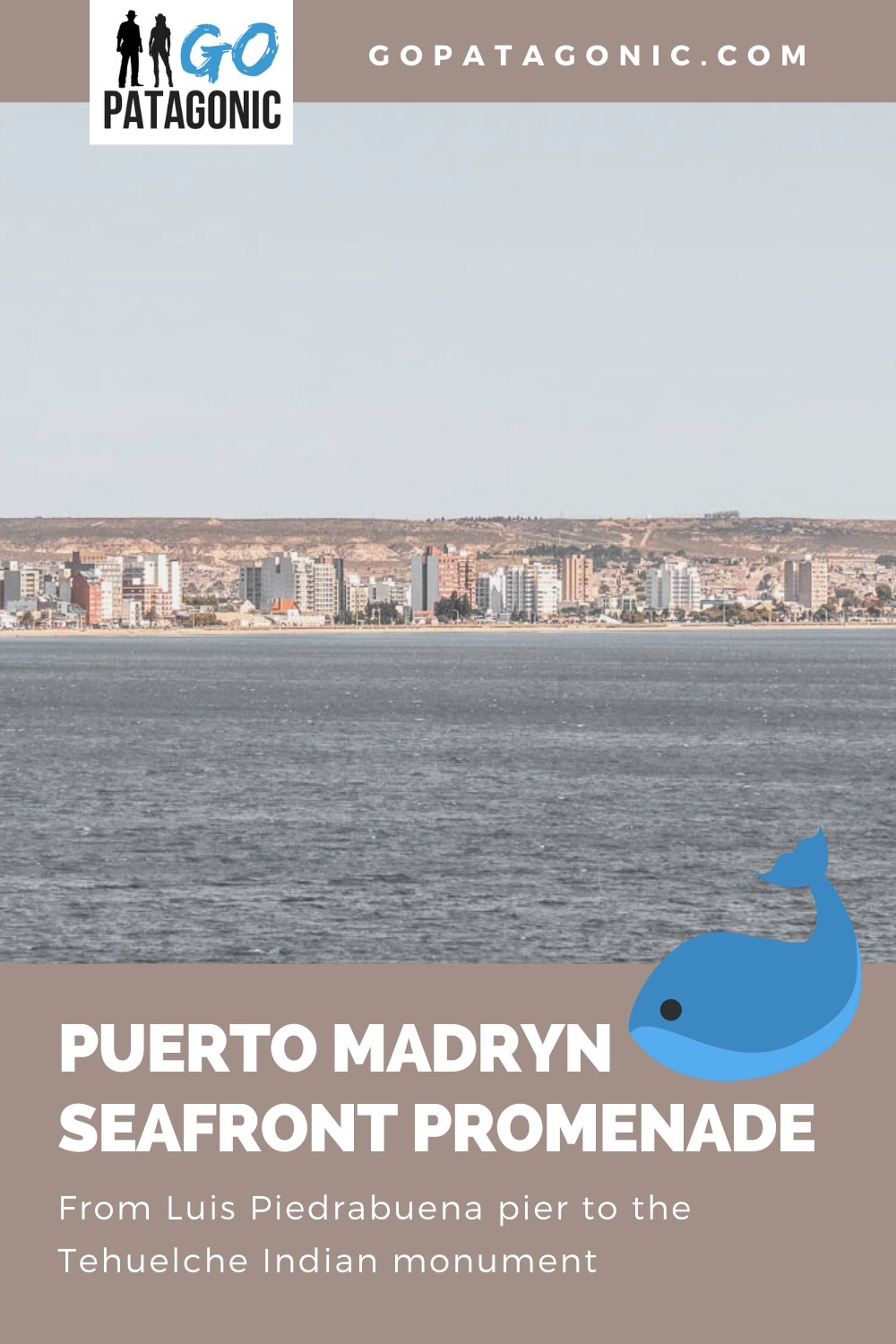 Seafront promenade of Puerto Madryn