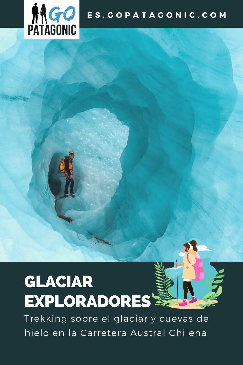 Trekking al glaciar Exploradores