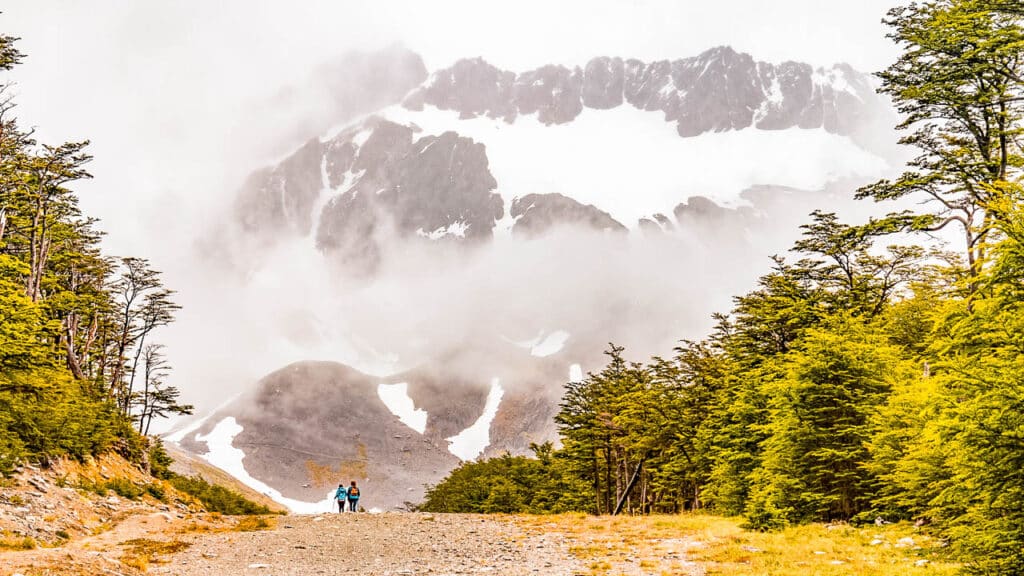 Trekking to the Martial Glacier on a 5-day itinerary in Patagonia Argentina