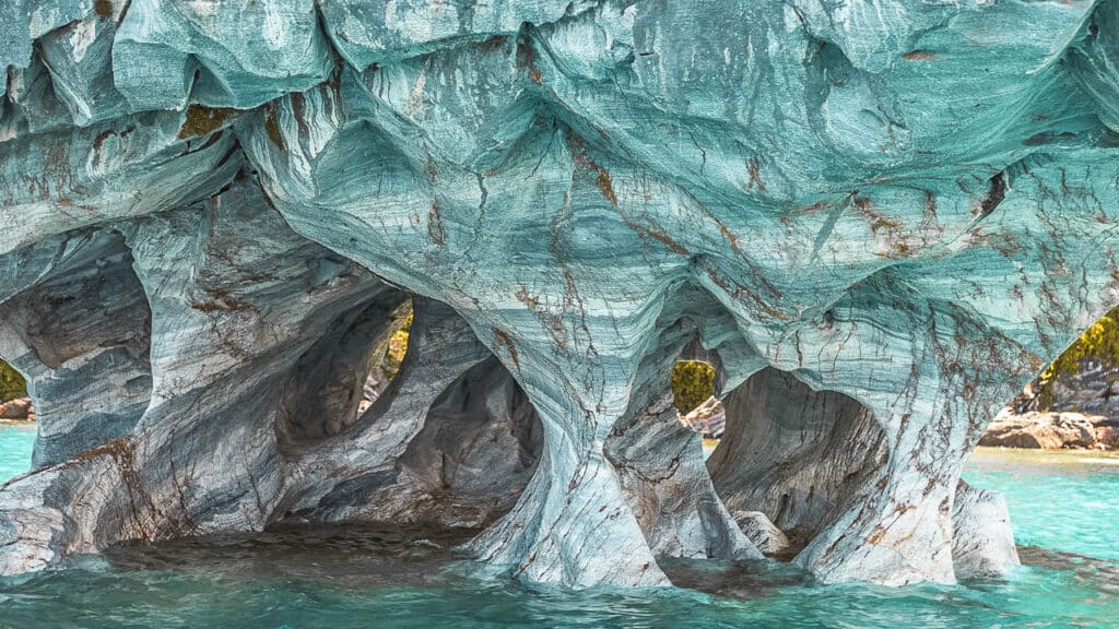 Capillas de Marmol en el lago General Carrera
